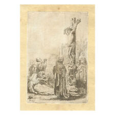 George Ernest Howman, Jesus on the Cross – Original 1819 etching print