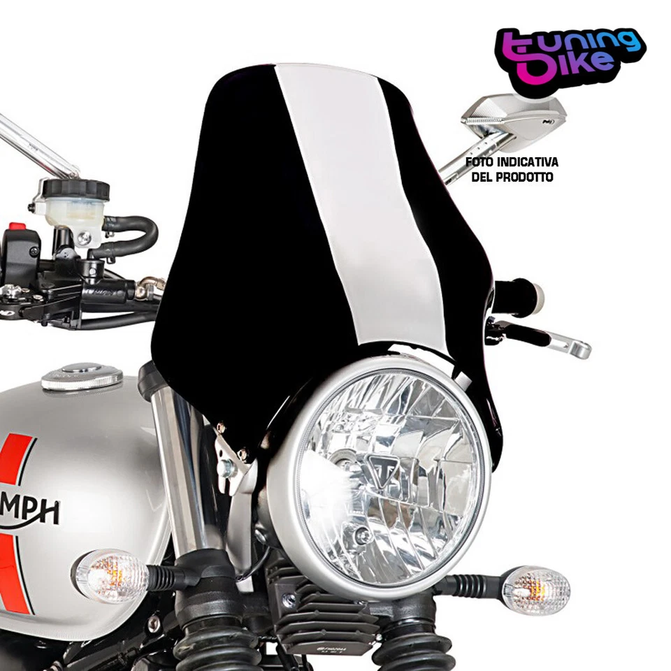 Puig saute vent Naked Cagiva Raptor 125 03 -12 Noir