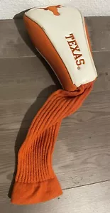 Texas Longhorns UT Stricksocke Fahrer Kopfbedeckung Golfschläger - Bild 1 von 7