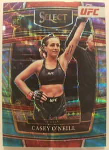 2022 PANINI SELECT CONCOURSE UFC #53 CASEY O'NEILL - TRI-COLOR ROOKIE CARD (RC) - Picture 1 of 2