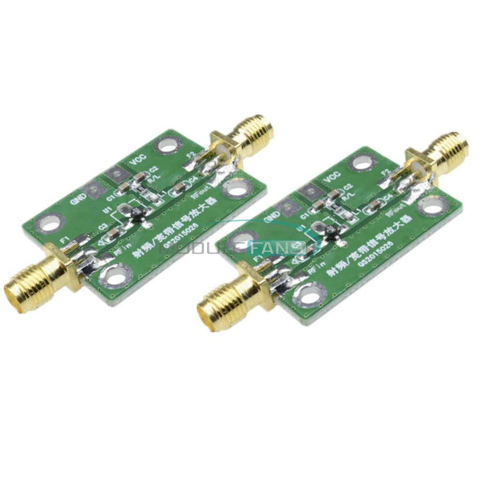 Amplificador de banda ancha RF 30dB 0,1-2000 MH​z receptor de banda ancha LNA de bajo ruido 2 piezas Foto 1 de 1