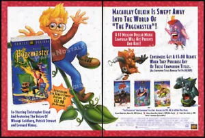 THE PAGEMASTER - ANNUNCIO/ANNUNCIO COMMERCIALE ORIGINALE 1995_Macaulay Culkin_Leonard Nimoy - Foto 1 di 3