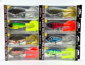 Westin Swim Tail Hybrid 12cm 62g Suspending 2 Tails 8 Farben Jerkbait Swimbait - Bild 1 von 9