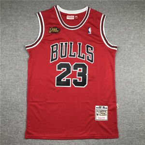 Retro Michael Jordan #23 Chicago Bulls Basketball Jersey Stitched 1998 Finals