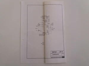 KLEIN HUMMEL K+H MB-140 Mono Block Original Schematic - Bild 1 von 1