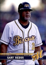2017 Montgomery Biscuits Grandstand #22 Gary Redus Decatur Alabama Baseball Card