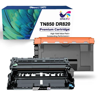 DR820 Drum TN850 Toner Combo For Brother MFC-L5900DW MFC-L5850DW HL-L6200DW Lot - image 1 of 4