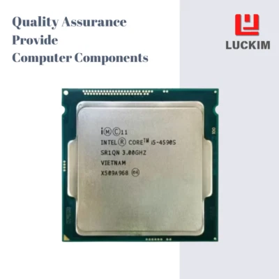 Intel Core i5-4590S CPU - Socket LGA 1150 4 Cores 4 Threads 3.0 GHz 6 MB L3 Cach - Image 1 of 4