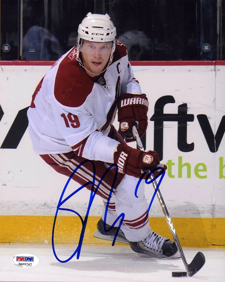 Shane Doan SIGNED 8x10 Photo Phoenix Coyotes PSA/DNA AUTOGRAPHED - Image 1 of 1