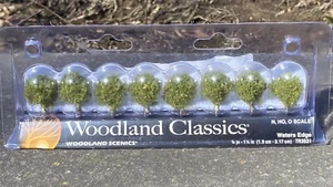 0.75"-1.25" N/HO Waters Edge Trees 8-Pack Woodland Scenics TR3531 - Picture 1 of 6