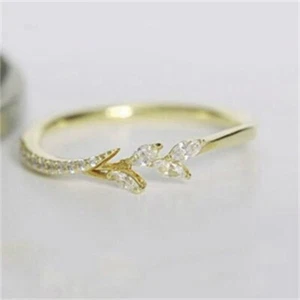 European Luxury Flower Ring with Horse Rose Gold Hot Sale Jewelry Party Dance - Picture 1 of 14