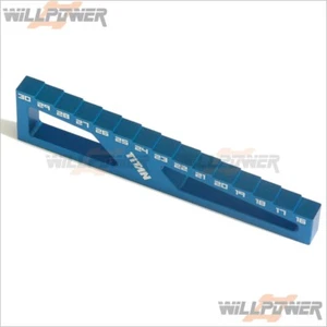 1/8th Off Road Ride Height Droop Gauge #30109 (RC-WillPower) Titan - Picture 1 of 4