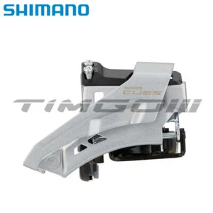 Shimano Cues FD-U4000 MTB Bike 2x9/10 Speed Front Derailleur Top Swing Clamp-on - Picture 1 of 6