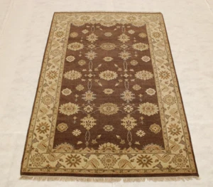 5'1" x 8'1" ft. Oushak Twisted Vegetable Dye Hand Knotted Traditional Wool Rug - Picture 1 of 7