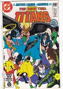 The New Teen Titans #4 VF- DC Comics 1982 Justice League of America Batman Robi - Picture 1 of 2