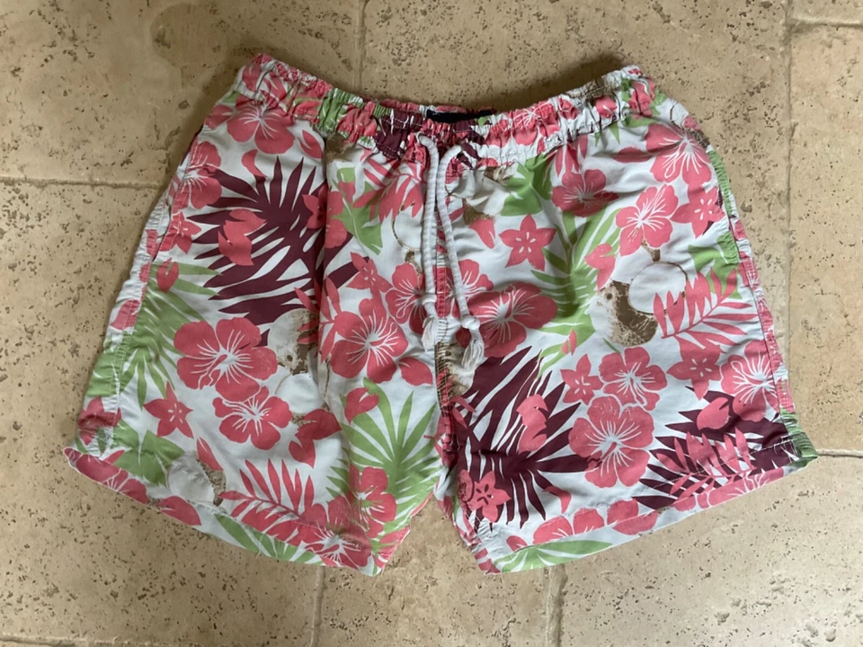 Pantalones Cortos de Natación Para Hombres Famosos Ropa de Playa Rosa Talla Euro XL US L Foto 1 de 2