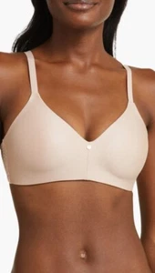 Chantelle C Jolie Wireless T-Shirt Bra Rose 13BQ9 New Size 36B - Picture 1 of 8