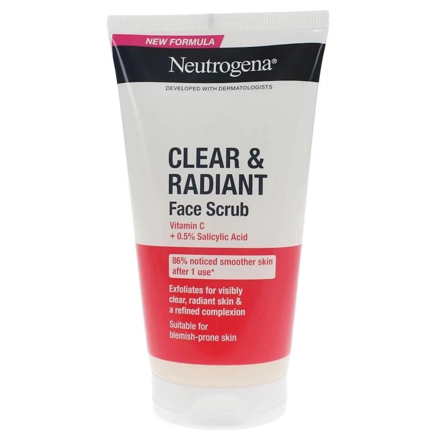 Neutrogena Clear & Radiant Face Scrub with Vitamin C & Salicylic Acid 150ml - Bild 1 von 1