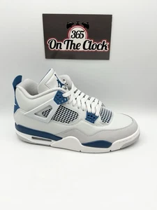 Air Jordan 4 Retro Military Blue 2024 Size 10 - Picture 1 of 4