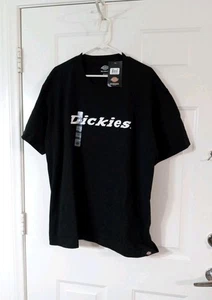 Dickies Herren 3XL T-Shirt Schwarz Grafikdruck 100% Baumwolle Basic Kurzarm Neu mit Etikett - Bild 1 von 7