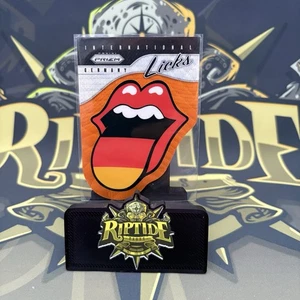 Rolling Stones Panini Prizm 2025 International Licks Germany Orange Prizm /199 - Picture 1 of 3