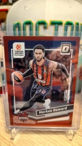 2023-24 Panini Donruss Euroleague Basketball Markus Howard Optic Red /99 - Picture 1 of 2
