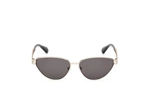 Max&CO. MO0089 32A Black Cat Eye Metal Sunglasses Frame 56-14-140 nose pads - Picture 1 of 3