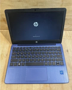 HP Stream 11-ak0xxx 11.6" Laptop - Intel N4120 , 4GB RAM, 64GB SSD + 64GB SD - Afbeelding 1 van 10