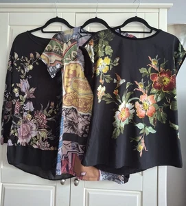 3 Women's Tops ETOILE DU MONDE,Oasis & Per Una Size Small - Picture 1 of 10