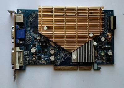 Gigabyte GV-N76G256D-RH GeForce 7600 GS 256MB AGP VGA Card - Test OK! - Image 1 of 4