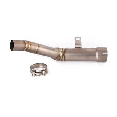 Liga de titânio tubo de escape médio para Kawasaki Ninja ZX10R 2021-2025 - Imagem 1 de 4