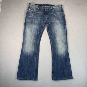 Pantalones de mezclilla Diesel Zathan vintage para hombre 34x30 Bootcut hechos en Italia 00s 0070N etiqueta 34x32 - Imagen 1 de 12