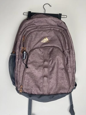 Adidas Rose Gold Gray Prime Backpack - Image 1 of 4