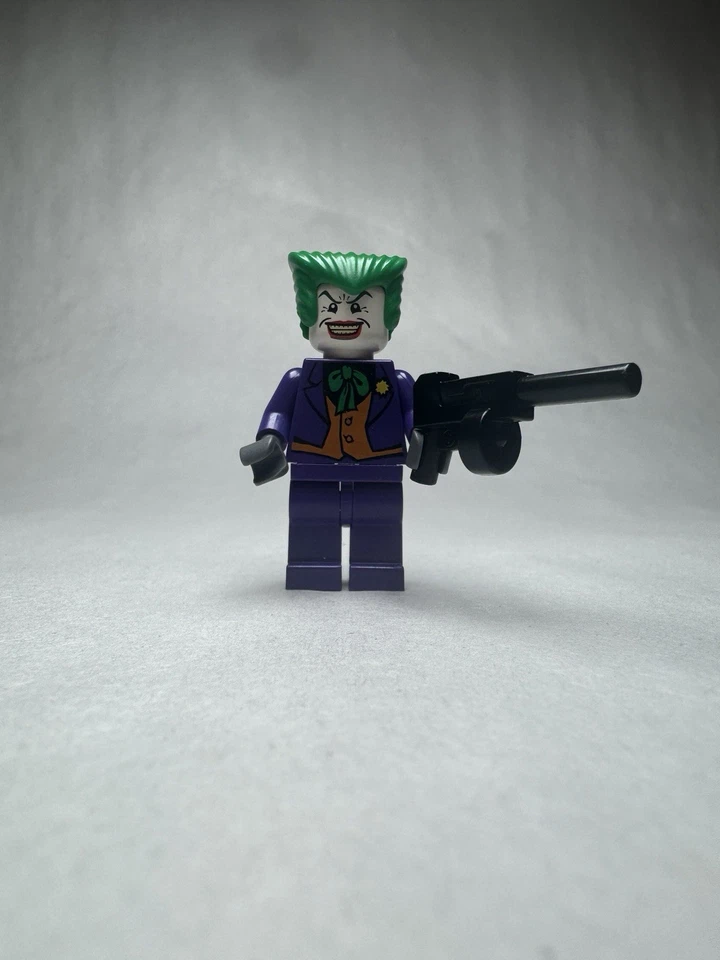 LEGO Joker Minifigura Clásica Original 2006-2008 Batman Line Foto 1 de 3