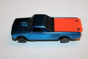 Vintage Hot Wheels Redline 1968 blue Custom Fleetside - Picture 1 of 9