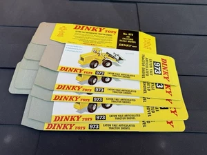 Pala de tractor articulada Dinky 973 Eaton Yale caja original - listado para caja X1 - Imagen 1 de 7
