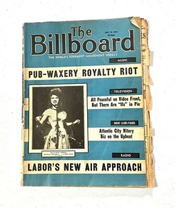 The Billboard Weekly Magazine July 15, 1944 Ella Mae Morse Vintage VTG Rare - Picture 1 of 11