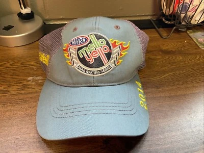 Gorra ajustable Mello Yello NHRA Racing 2014, usada Foto 1 de 4