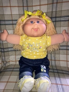Vintage Cabbage Patch Kids Play Along, Blonde Hair Blue Eyes, PA5 - Picture 1 of 11
