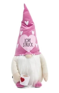 Rae Dunn Love Gnome Weighted Plush Decor Valentine’s  Day 2022 Love Struck - Picture 1 of 5