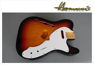 E. E. U. U. Size Thinline Telecaster Pickguard Blanco,Blanco Con 12 - Imagen 1 de 3