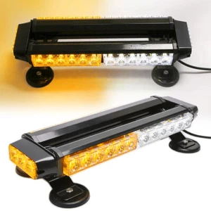 LED Traffic Advisor Double Side Light Bar Flash Warning Emergency Strobe Rooftop - Picture 1 of 10