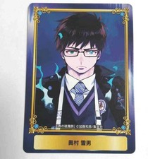 Blue Exorcist Bonus Card Yukio Okumura Jump Fair 2018 Animate Limited Anime F/S