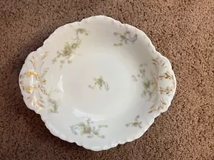 Antike SELTENE Haviland & Co Frankreich 10,25”x 9” Schale Limoges H Co Schleiger 57F - Bild 1 von 9