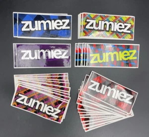 Lot of 40 Vintage Zumiez Stickers 3.5x1.5" Skateboarding Decals - Picture 1 of 1