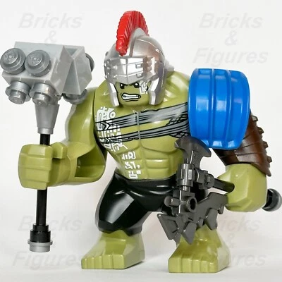 LEGO® Super Heroes Hulk Minifigure Gladiator Avengers w/ Weapon 76088 sh0413 - Image 1 of 3
