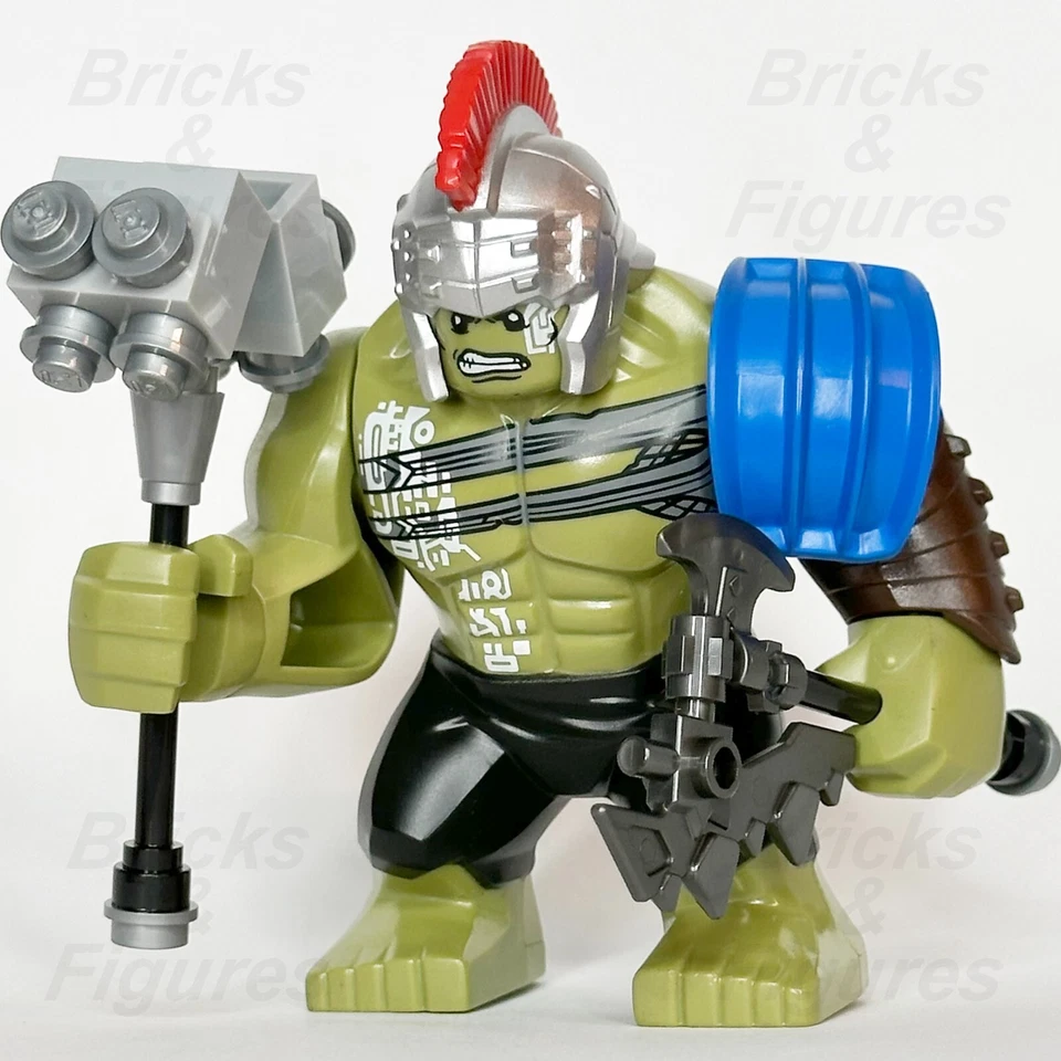 LEGO® Super Heroes Hulk Minifigura Gladiador Vengadores con Arma 76088 sh0413 Foto 1 de 3