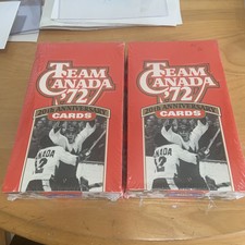 Team Canada 72 20th Anniversary Hockey- sealed TWO BOXES… 48 Packs Total