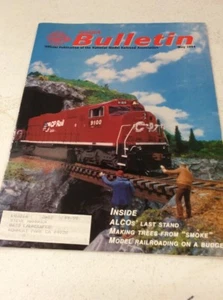 NMRA BULLETIN VINTAGE TRAIN MAGAZINE May 1994 Cp Rail 9100 railroad - Picture 1 of 9