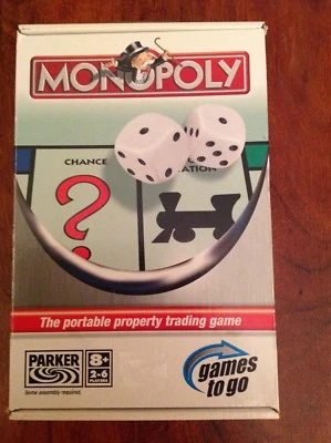 Monopoly Travel game.suitable for 8 years plus.by Parker. used once. - Image 1 of 3